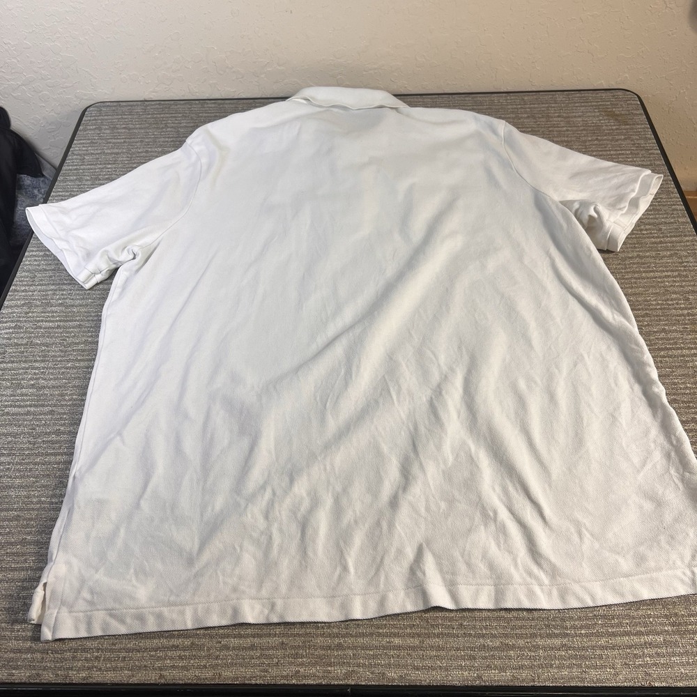 Polo Ralph Lauren Mens XL White Classic Fit Soft Cotton Polo Blue Pony Casual - Picture 4 of 8